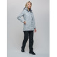Костюм женский  светло-серого цвета 02022SS