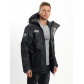 Молодежная зимняя куртка мужская черного цвета 059Ch