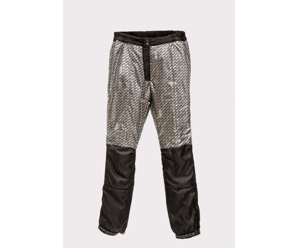 Мужские зимние горнолыжные брюки черного цвета 804Ch