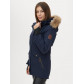 Парка женская  темно-синего цвета 1957TS