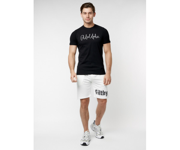 Футболка мужская черного цвета 229001Ch