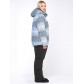 Женский зимний костюм горнолыжный большого размера серого цвета 01830Sr