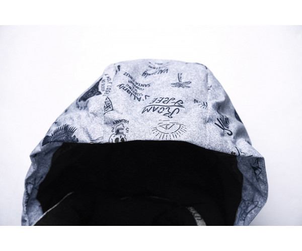 Подростковый для мальчика зимний костюм горнолыжный серого цвета 8819Sr