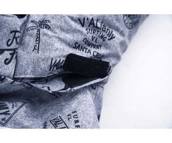 Подростковый для мальчика зимний костюм горнолыжный серого цвета 8819Sr