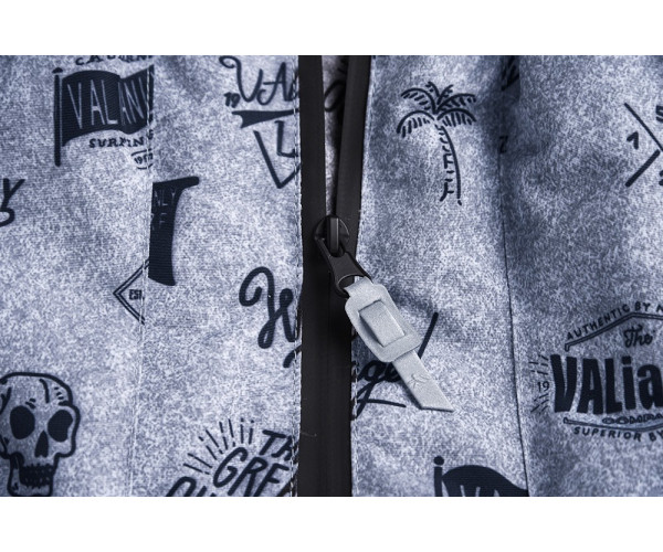 Подростковый для мальчика зимний костюм горнолыжный серого цвета 8819Sr