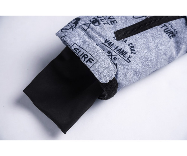 Подростковый для мальчика зимний костюм горнолыжный серого цвета 8819Sr