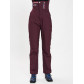 Брюки горнолыжные бордового цвета 102Bo