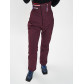 Брюки горнолыжные бордового цвета 102Bo