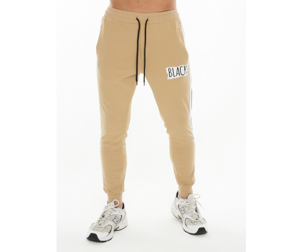 Спортивный костюм трикотажный бежевого цвета 9153B