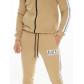 Спортивный костюм трикотажный бежевого цвета 9153B