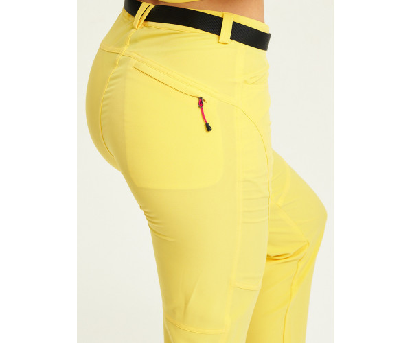 Спортивные брюки Valianly женские желтого цвета 33419J