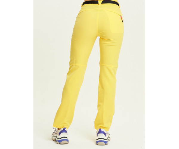 Спортивные брюки Valianly женские желтого цвета 33419J