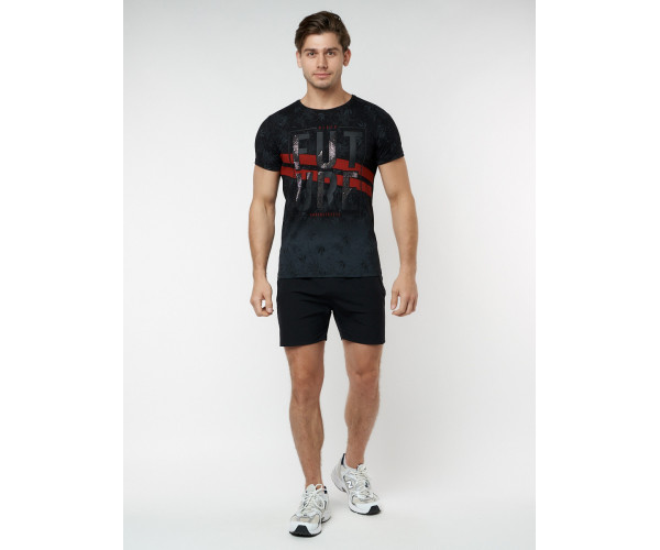 Подростковая футболка черного цвета 220147Ch