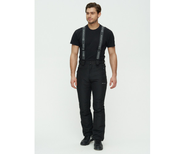 Горнолыжный костюм мужской  темно-серого цвета 02088TC