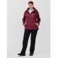 Костюм  bigsize бордового цвета 02031-1Bo