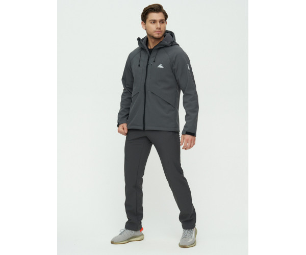 Комплект верхней одежды  темно-серого цвета 02105TC