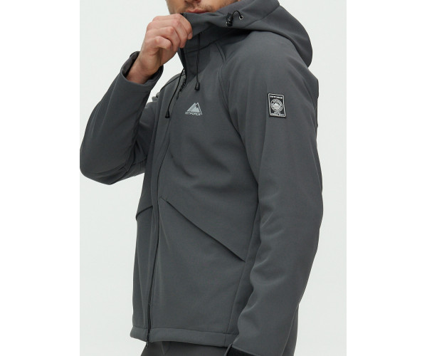 Комплект верхней одежды  темно-серого цвета 02105TC