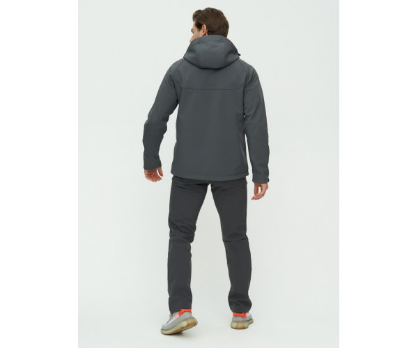 Комплект верхней одежды  темно-серого цвета 02105TC