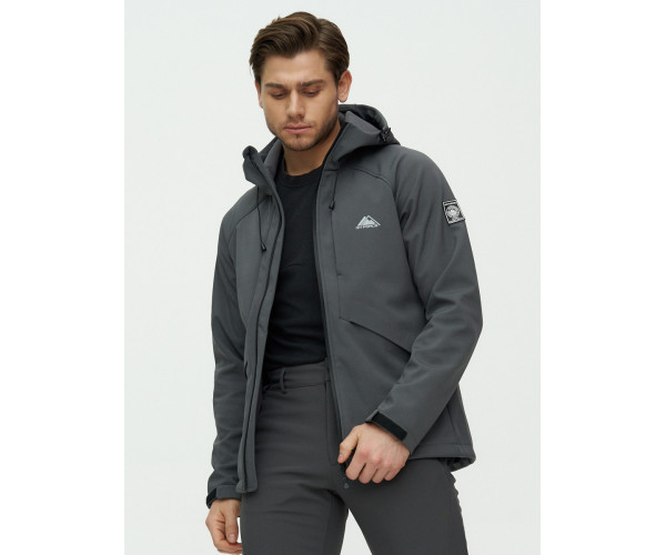 Комплект верхней одежды  темно-серого цвета 02105TC