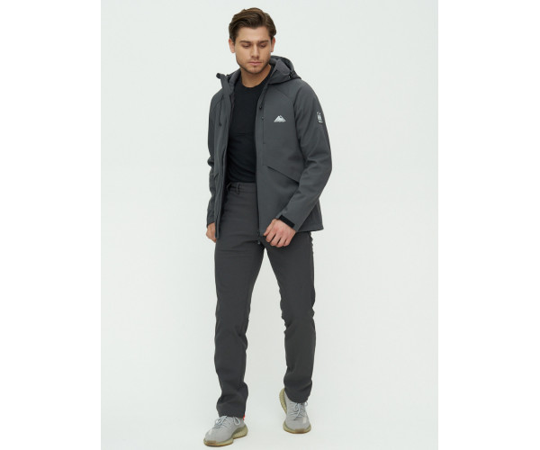 Комплект верхней одежды  темно-серого цвета 02105TC