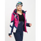 Горнолыжная куртка женская розового цвета 77031R