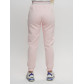 Джоггеры женские на флисе зимние светло-розового цвета 1097Sz