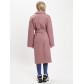 Пальто зимнее розового цвета 41881R