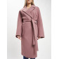 Пальто зимнее розового цвета 41881R