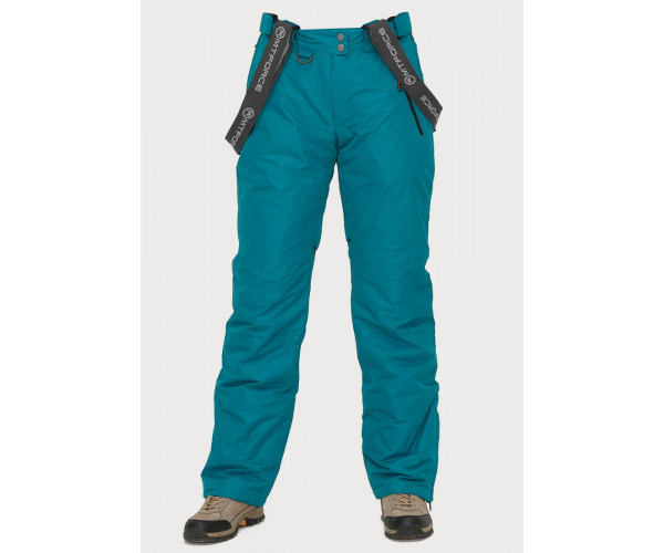 Женский зимний костюм горнолыжный синего цвета 01803S