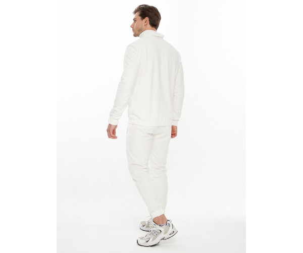 Спортивный костюм анорак белого цвета 9155Bl