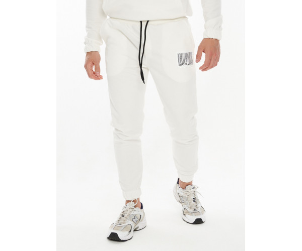 Спортивный костюм анорак белого цвета 9155Bl