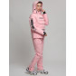 Горнолыжный костюм женский розового цвета 77038R