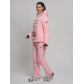 Горнолыжный костюм женский розового цвета 77038R