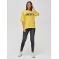 Женские футболки с надписями желтого цвета 76029J