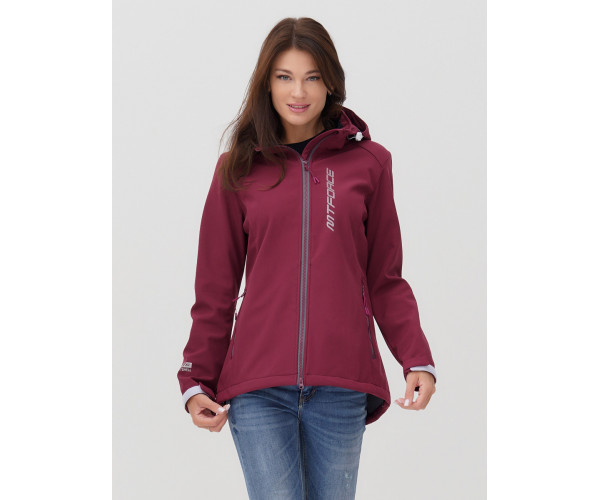 Ветровка  женская бордовый цвета 2031Bo