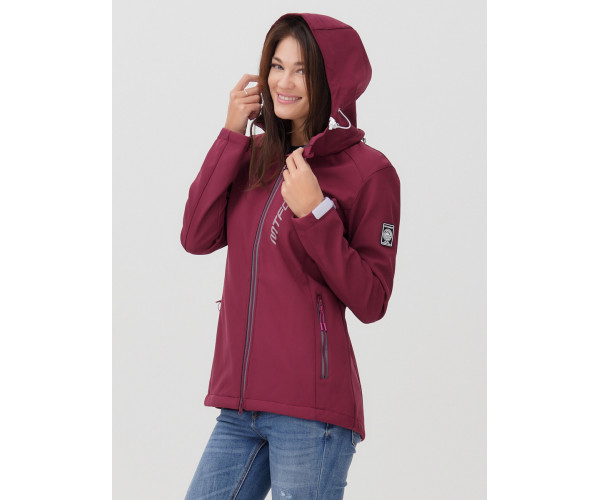 Ветровка  женская бордовый цвета 2031Bo