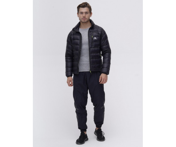 Пуховик еврозима Valianly черного цвета 92102Ch