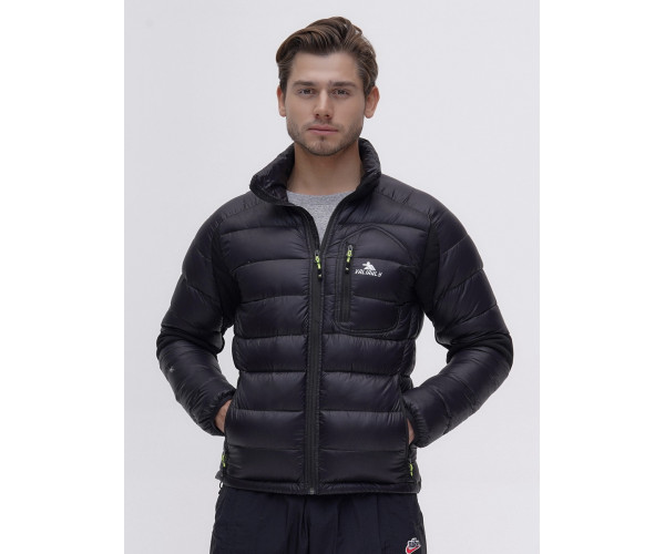 Пуховик еврозима Valianly черного цвета 92102Ch