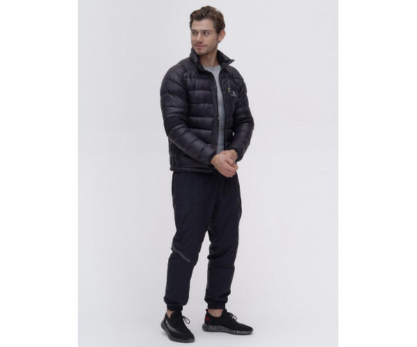 Пуховик еврозима Valianly черного цвета 92102Ch