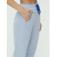 Спортивные брюки женские голубого цвета 1307Gl