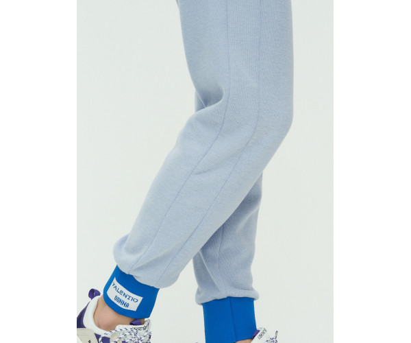 Спортивные брюки женские голубого цвета 1307Gl