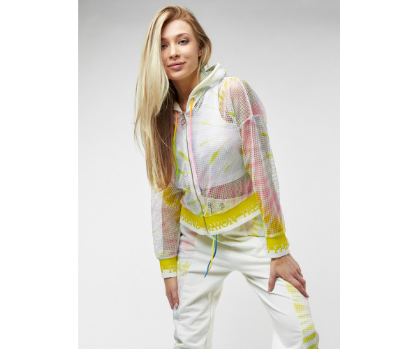 Спортивный костюм белого цвета 22103Bl