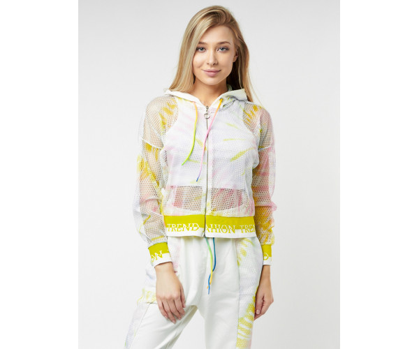 Спортивный костюм белого цвета 22103Bl