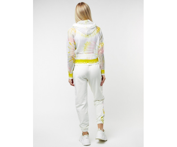 Спортивный костюм белого цвета 22103Bl