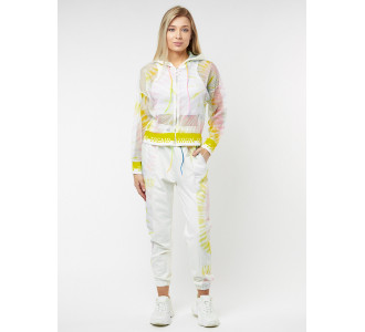 Спортивный костюм белого цвета 22103Bl