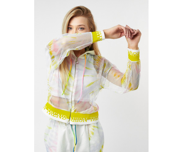 Спортивный костюм белого цвета 22103Bl